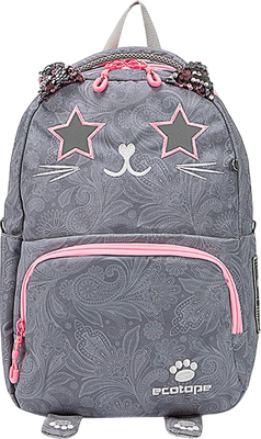 Школьный рюкзак Ecotope 183-2030152-GPK (серый/розовый)