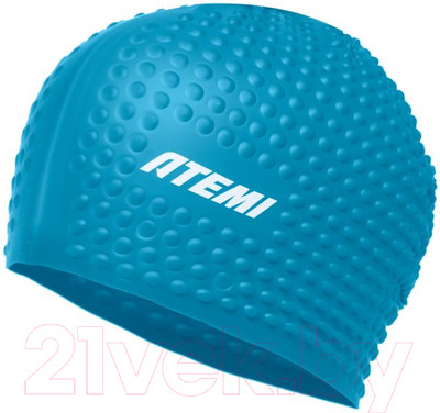 Шапочка для плавания Atemi bubble cap Green river / FBC1GR (зеленый)