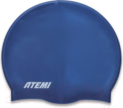 Шапочка для плавания Atemi light silicone cap Strong / FLSC1BE (синий)