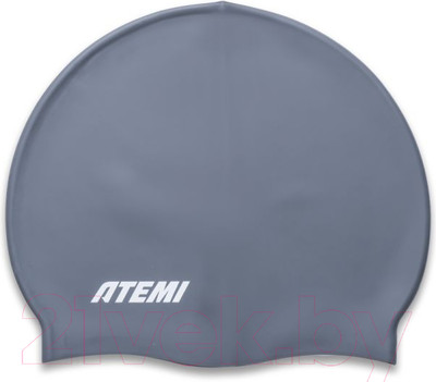 Шапочка для плавания Atemi Kids silicone cap Asphalt / KSC1GY (серый)