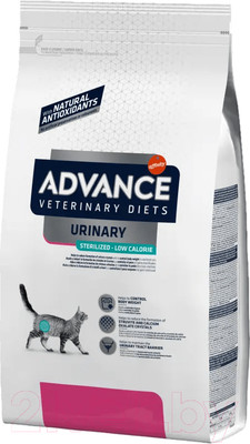 Сухой корм для кошек Advance VetDiet Urinary Low (1.25кг)