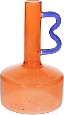 Ваза Andrea Fontebasso Glass Design Art / GD5VA072867 (оранжевый/синий)