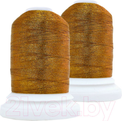 Набор вышивальных ниток Sentex 120D/2 1000 ярд В492 (песок, 2шт)