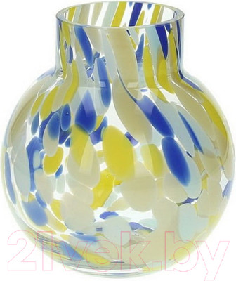 Ваза Andrea Fontebasso Glass Design Rainbow / GD5VA022866 (голубой/синий)