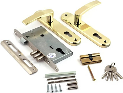 Замок врезной Border 78102-ЗВ4-3 (золото)