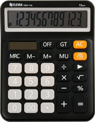 Калькулятор Eleven CDC-110-BK (черный)
