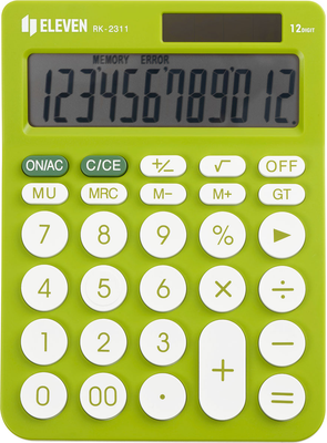 Калькулятор Eleven RK-2311-GN (салатовый)