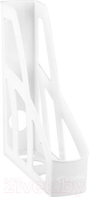 Лоток для бумаг Стамм Лидер / ЛТВ-31798 (белый)