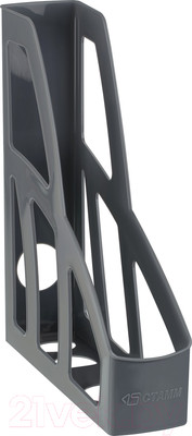 Лоток для бумаг Стамм Лидер / ЛТВ-31797 (серый)