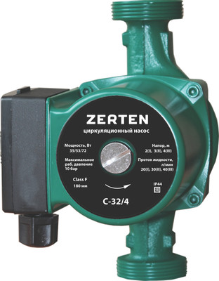 Циркуляционный насос Zerten C 32/4
