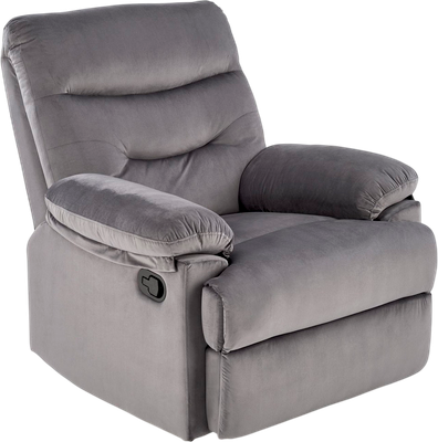 Кресло-реклайнер Halmar Drager (серый)