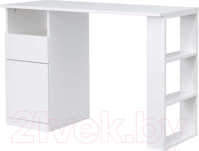 Письменный стол Dipriz Марм / Д.4233 (белый)
