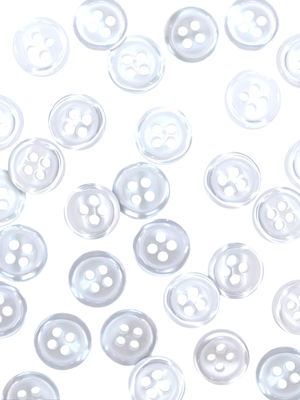 Набор пуговиц Sentex ST1-10/4 (20шт, белый перламутр)