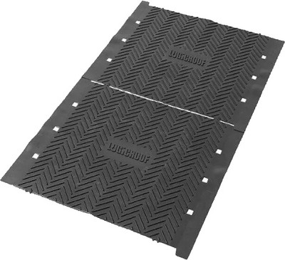 Дорожка пешеходная кровельная Технониколь Logicroof Walkway Puzzle / 465572 (0.6x0.6м, серый, 50шт)