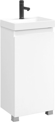 Тумба под умывальник Belux Бостон Н 40 (1, белый глянец)