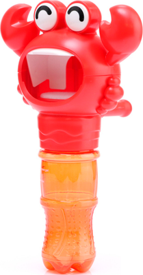 Игрушка для ванной Крошка Я Генератор для создания пены. Бабл Крабл. Крабик / 10417235 (красный)