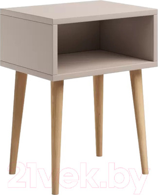 Прикроватная тумба Monofix Одос (капучино/лак)