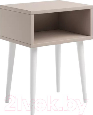 Прикроватная тумба Monofix Одос (капучино/белый)