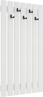 Вешалка для одежды Monofix Одос Настенная (белый)