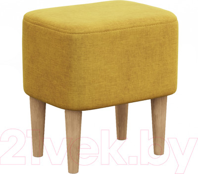 Пуф Monofix Киус (микровелюр/желтый №9)