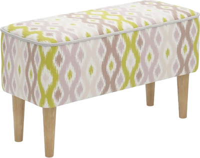 Банкетка Monofix Одос Принт (абстракция/оливковый микровелюр)