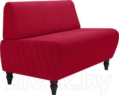 Диван Monofix Буно (велюр/красный №36)