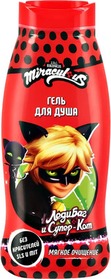 Гель для душа детский Miraculous Супер Кот (400мл)