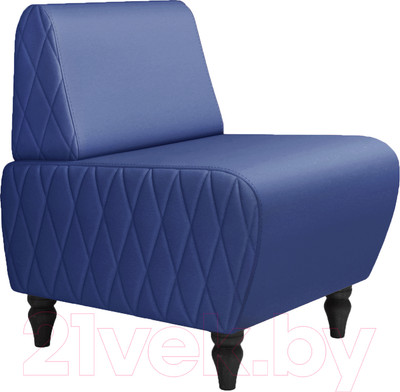 Кресло мягкое Monofix Буно (синий)