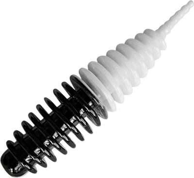 Мягкая приманка Sansan Trout Lure Plamp 65 Сыр Col 13 / TLСPL65C13 (10шт, White/Black)