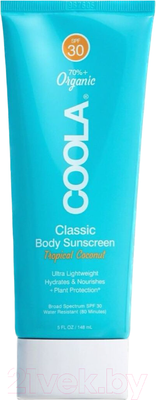 Крем солнцезащитный Coola Тропический кокос SPF 30 (148мл)
