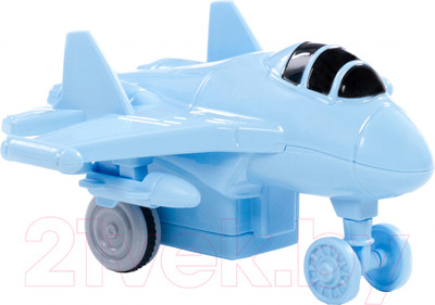 Самолет игрушечный Полесье Штурм / 64537 (инерционный)