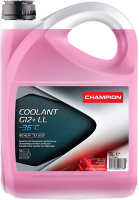 Антифриз Champion Coolant G12+ LL -36 / 1052669 (5л)