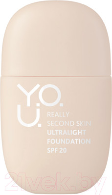 Тональный крем Relouis Y.O.U. Really Second skin тон 40 Warm Beige