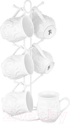 Набор кружек Elan Gallery Птички на ветке / 540787