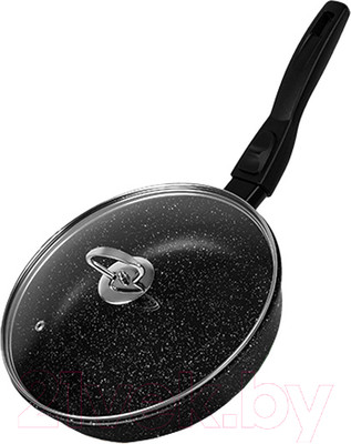 Сковорода Elan Gallery Гармония вкуса / 121153 (черный мрамор)