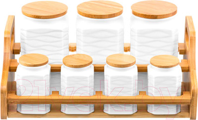 Набор емкостей для хранения Elan Gallery Айсберг волны / 620186