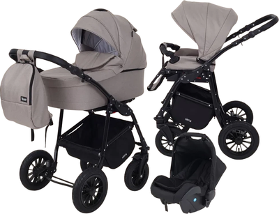 Детская универсальная коляска Rant Siena NEW 3-в-1 / 06 (бежевый)