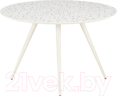 Обеденный стол Halmar Aramis (терраццо/белый)