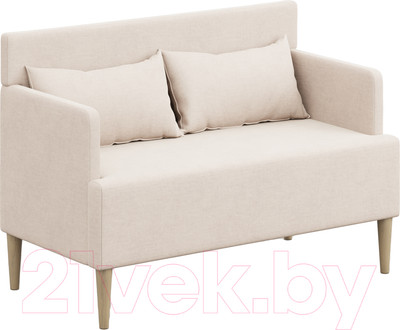 Диван Monofix Киус (микровелюр/бежевый №1)