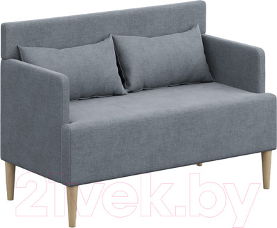 Диван Monofix Киус (микровелюр/темно-серый №22)