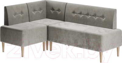 Уголок кухонный мягкий Monofix Четт (микровелюр/жемчуг №02)