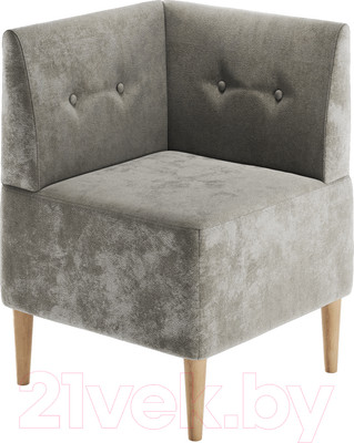 Модуль мягкий Monofix Четт (микровелюр/жемчуг №02)