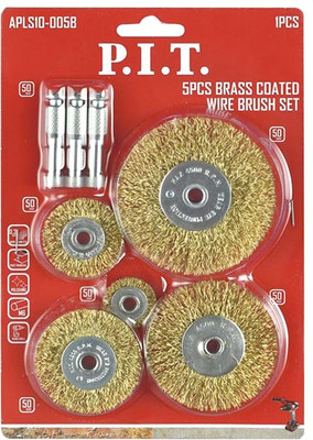 Набор щеток для электроинструмента P.I.T APLS10-005B (5шт)