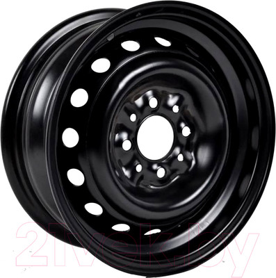 Штампованный диск Trebl 42B40B 13x5" 4x98мм DIA 58.6мм ET 40мм Black