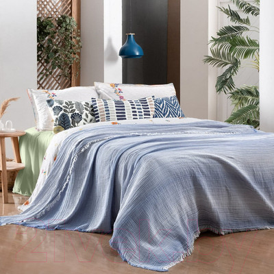 Покрывало Sarev Nelson Евро / Y1005 NELSON v3/Mavi