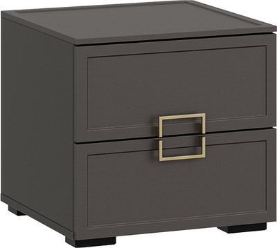 Прикроватная тумба ТриЯ Стелла (серый вулкан/фон серый)