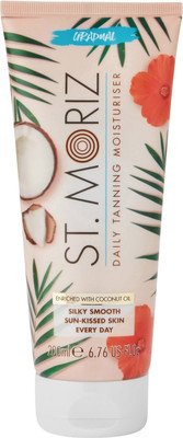 Лосьон-автозагар St.Moriz Увлажняющий Для постепенного загара с маслом кокоса (200мл)