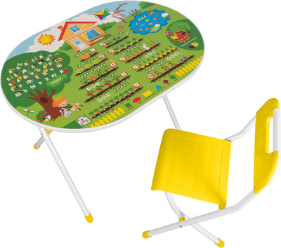 Комплект мебели с детским столом Дэми На даче №у3-01 (желтый)