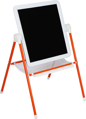 Мольберт детский Дэми МДУ.08 (белый/оранжевый)