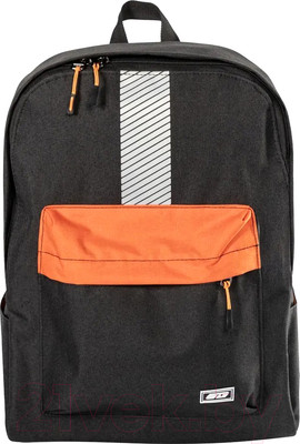 Рюкзак спортивный STG FB-006 / Х113270 (черный/оранжевый)
